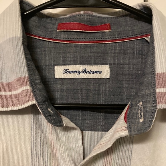 Tommy Bahama mens Kendra cord chamois button down long sleeve casual shirt - Picture 2 of 11